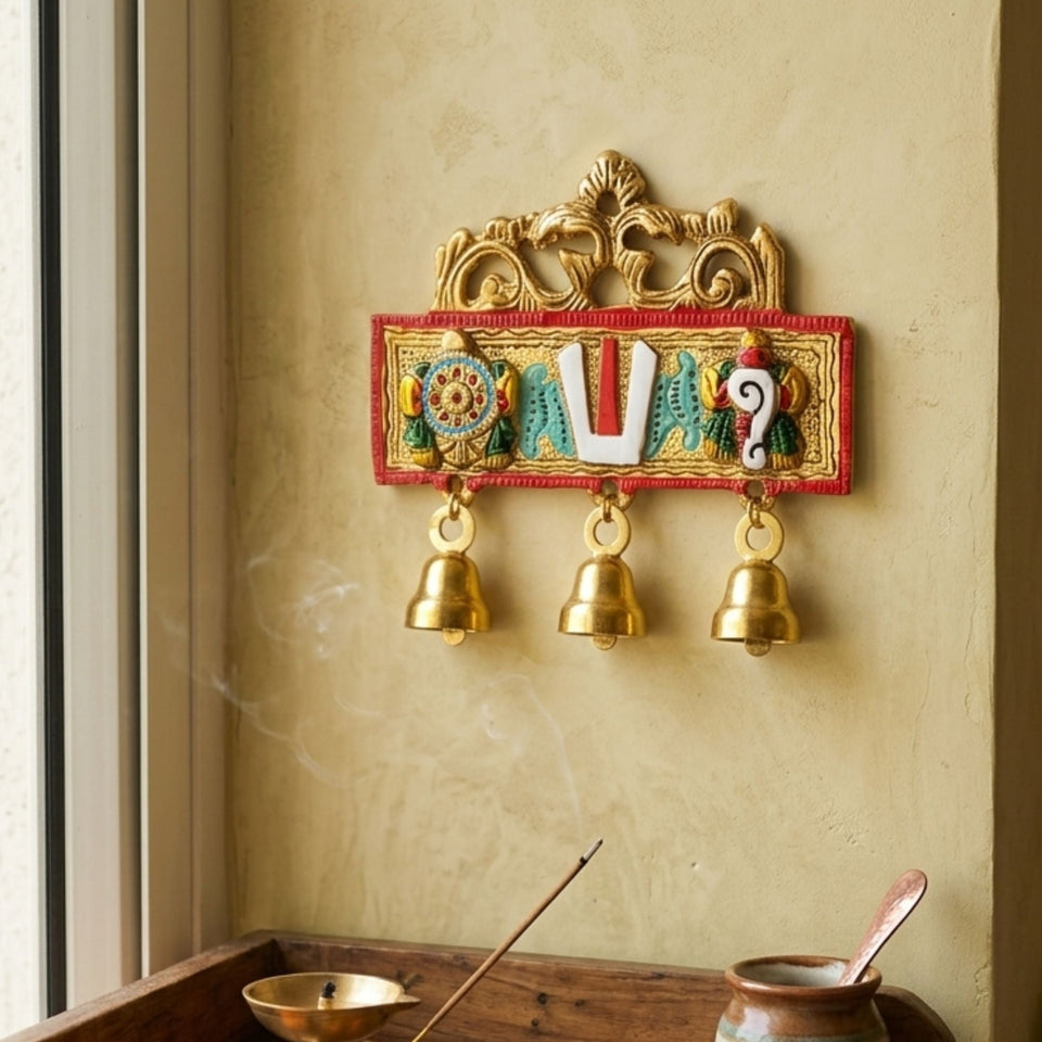 Tirupati Balaji Door Hanging with Narsingh Kirtimukh – Home Entrance Vastu Decor