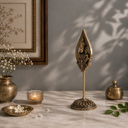 Brass Murugan Vel Idol (6 Inch)