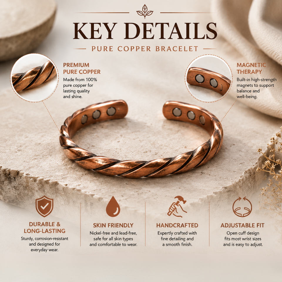 Copper Flow Bracelet