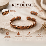 Copper Flow Bracelet