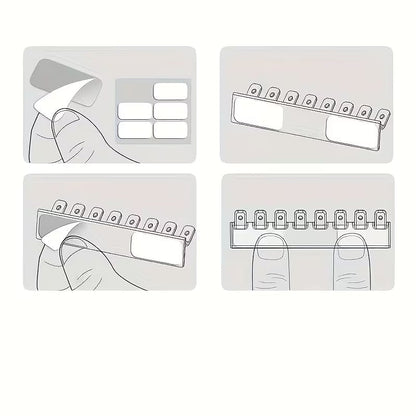Transparent Acrylic Wall Mounted Jewelry Organizer