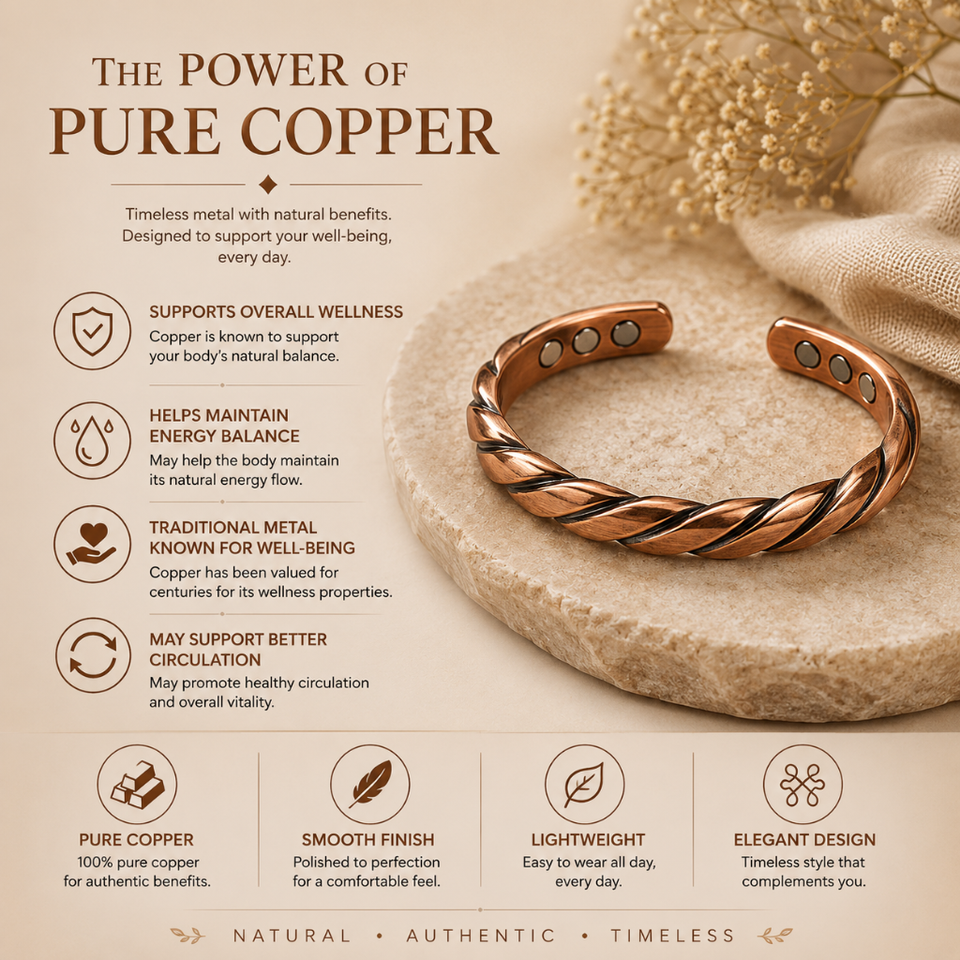 Copper Flow Bracelet