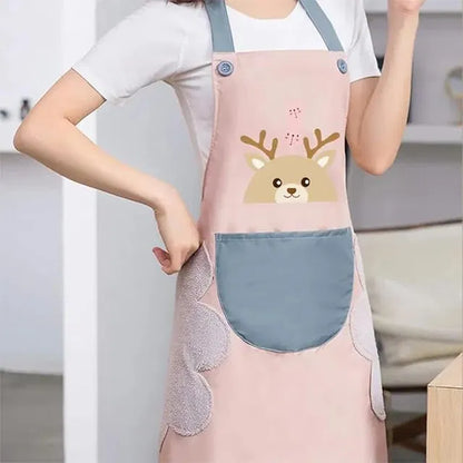 Waterproof Kitchen Apron for Women