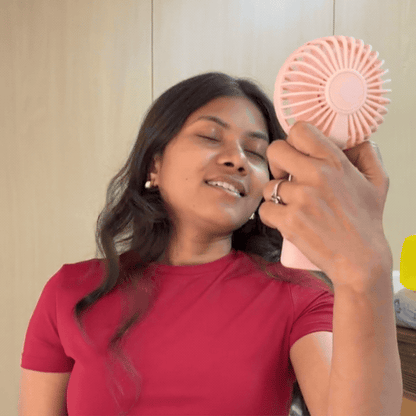 PocketFan™ – Portable Fan | Foldable Design • Lightweight | Easy Cooling Anywhere, Anytime