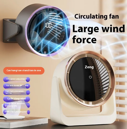 Mini Wireless Desk Fan