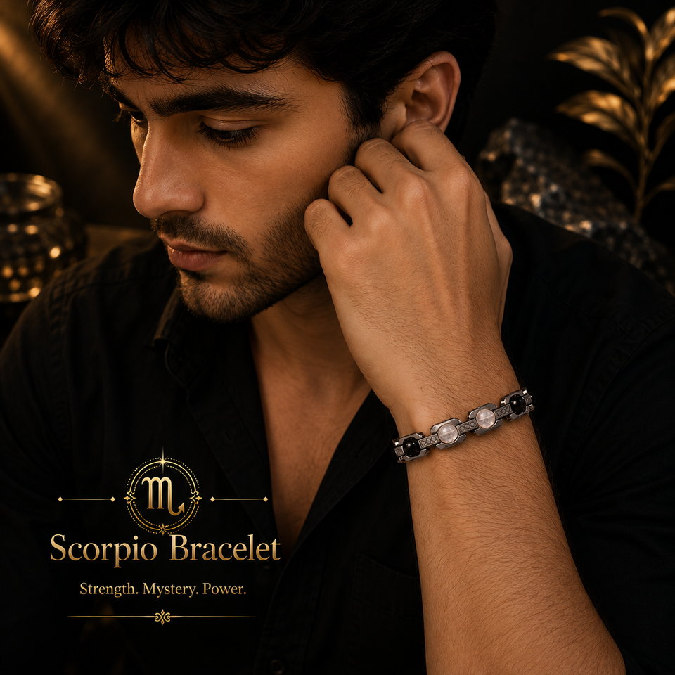 Silver Scorpio Bracelet
