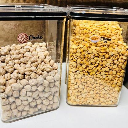 Modern 3D Kitchen Labels for Jars & Containers