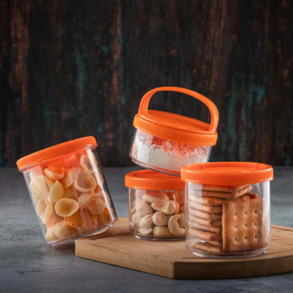 Stackable Airtight Storage Jars