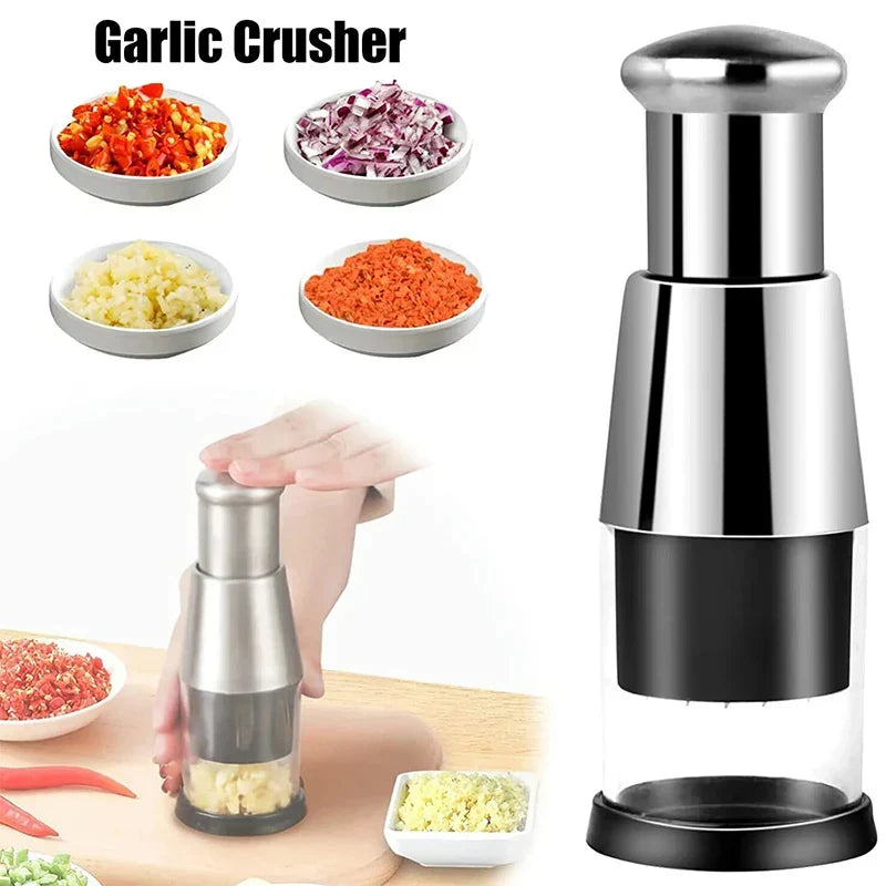 Hand Press Chopper – Stainless Steel Blade