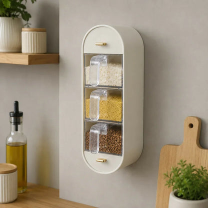 Wall Mounted Spice Organizer – Save Space & Keep Ingredients Visible