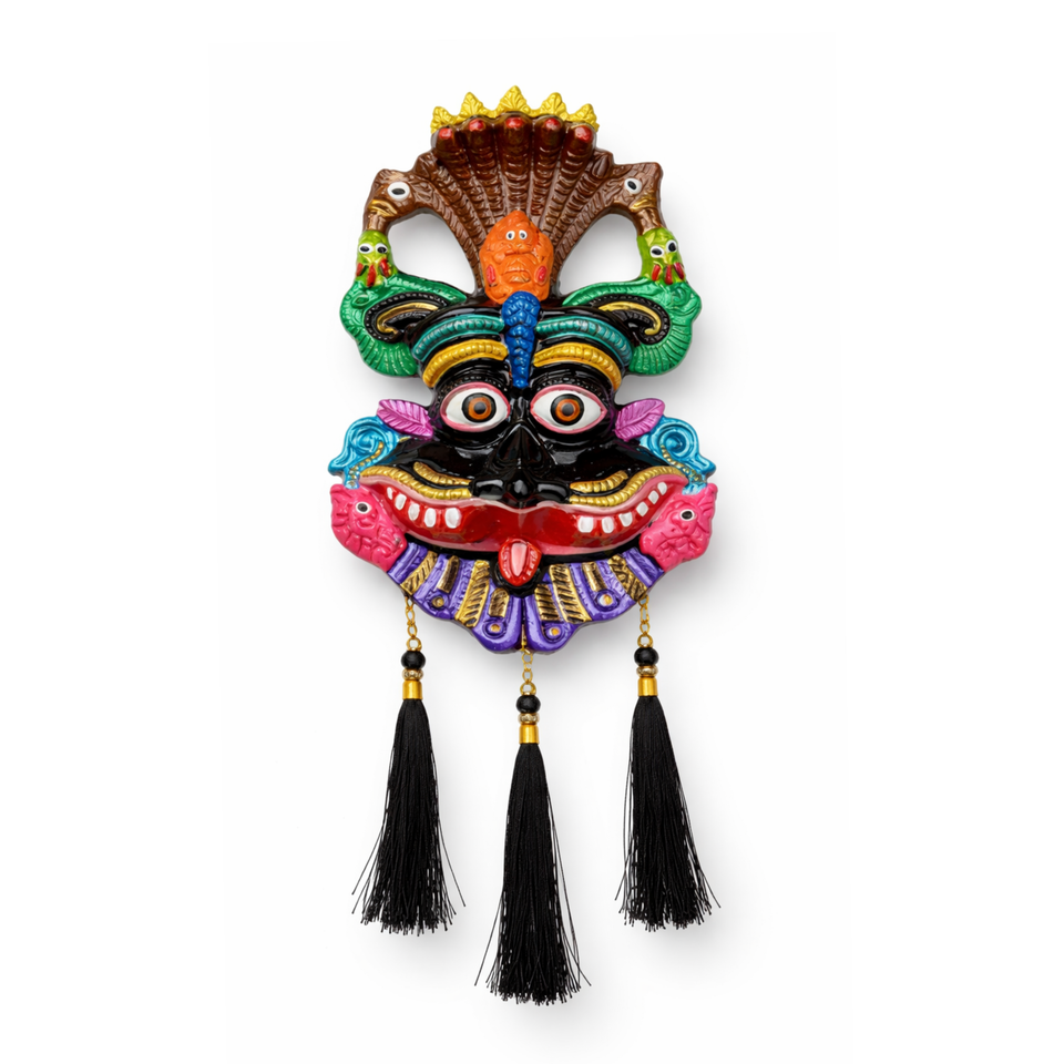 Tirupati Balaji Door Hanging with Narsingh Kirtimukh – Home Entrance Vastu Decor