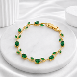 Green Tulip Bracelet