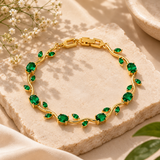 Green Tulip Bracelet