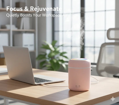 MiniMist Humidifier™–  Smart Humidifier | Mist + Ambient Light |  Daily Freshness