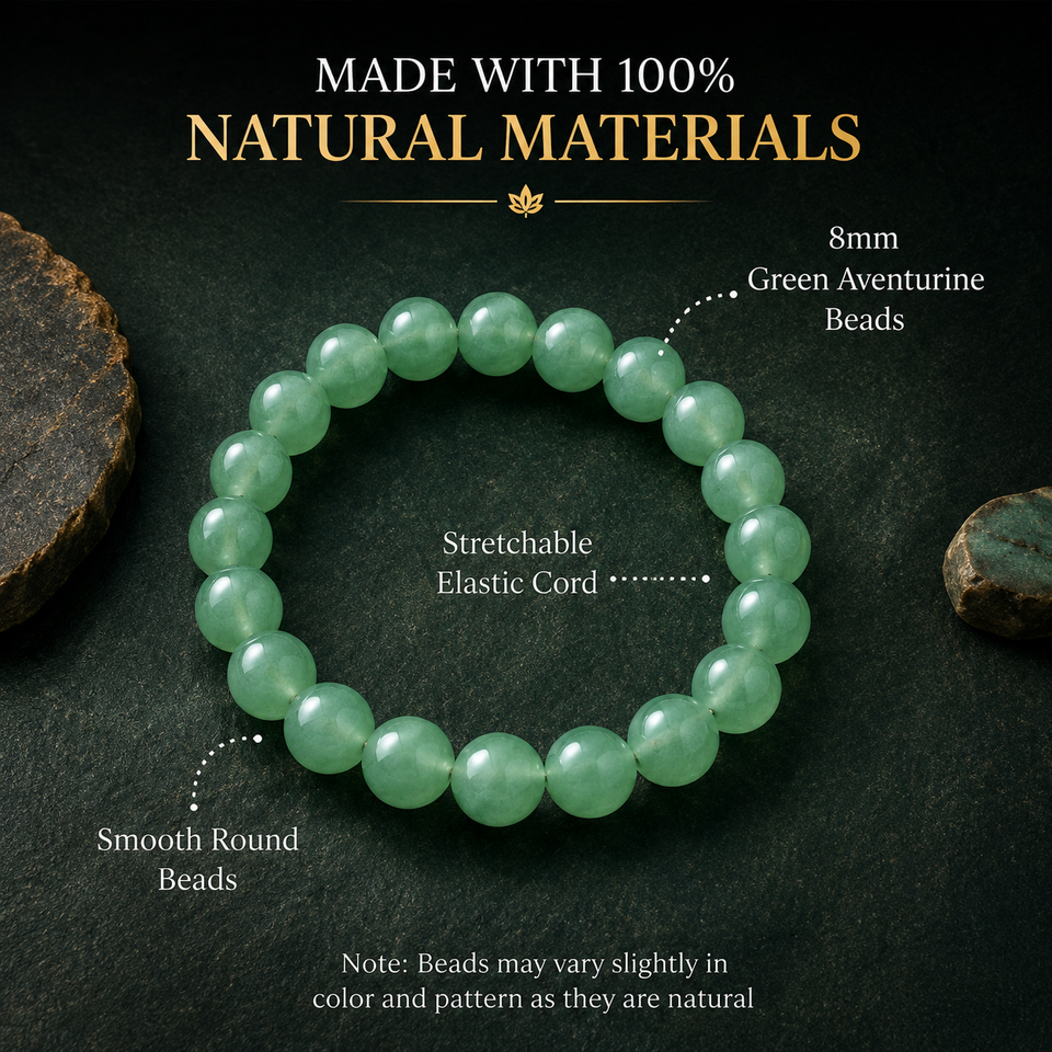 Natural Green Aventurine Bracelet