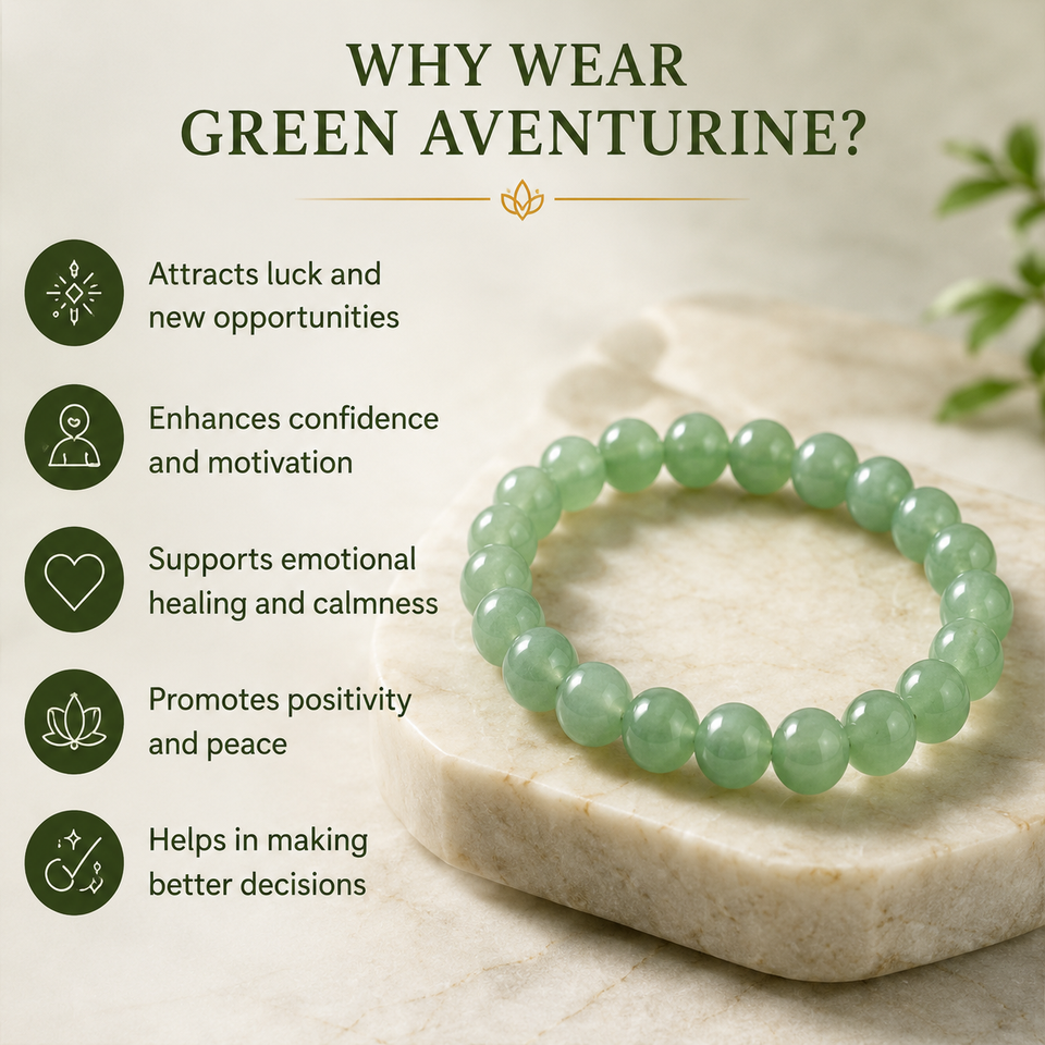 Natural Green Aventurine Bracelet