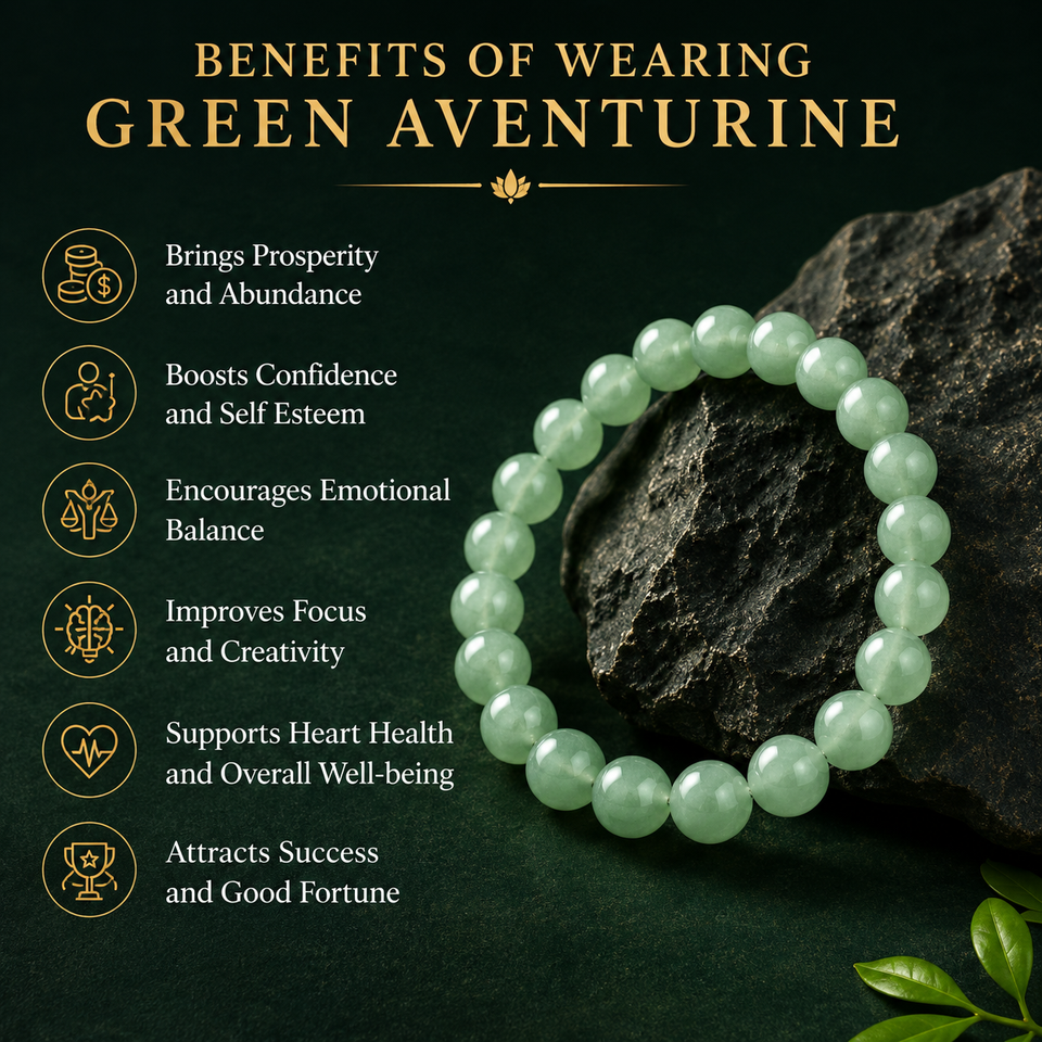 Natural Green Aventurine Bracelet