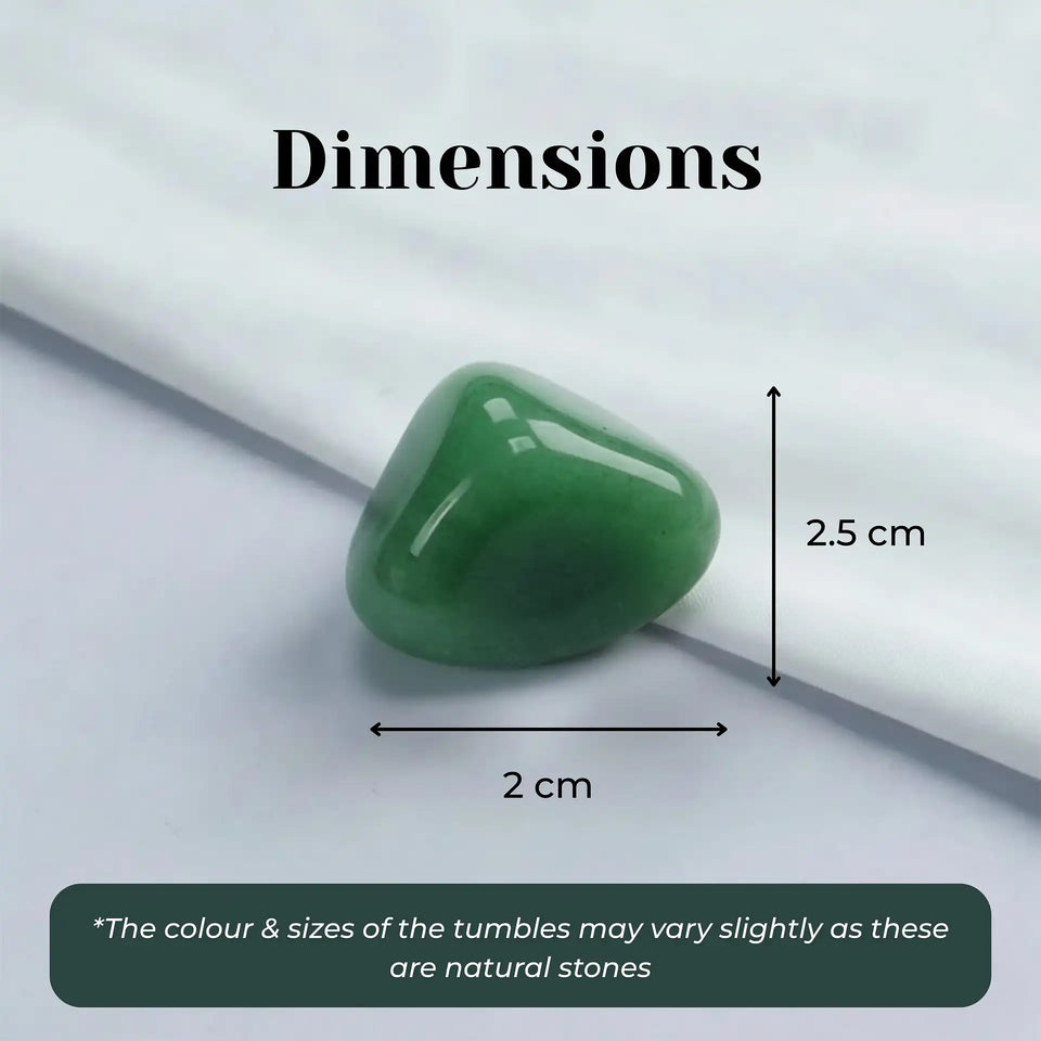 Green Jade Tumble