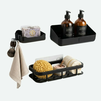 Wall Mounted Bathroom Storage Rack – Space-Saving & Rust-Resistant