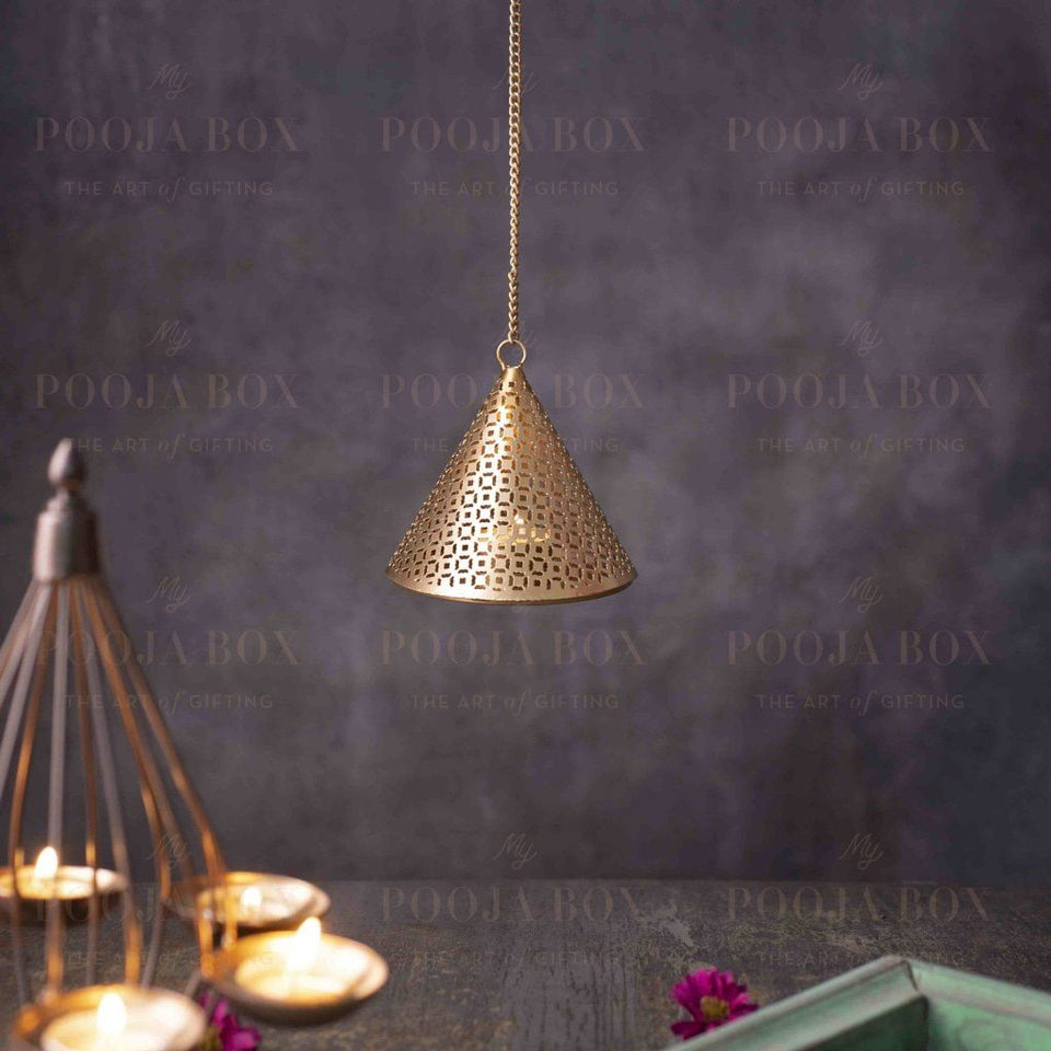 Handcrafted Makhruti Hanging T-light Holder
