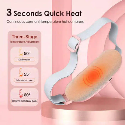 Portable Cordless Heating Pad For Cramps Relief & Massager