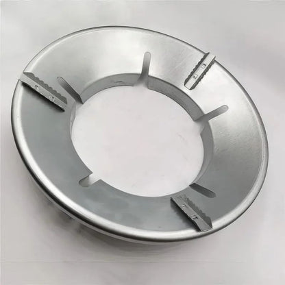 Premium Stainless Steel Gas Saver Ring | Stove Flame Guard Stand for Gas Burner | LPG Saving & Utensil Support Ring