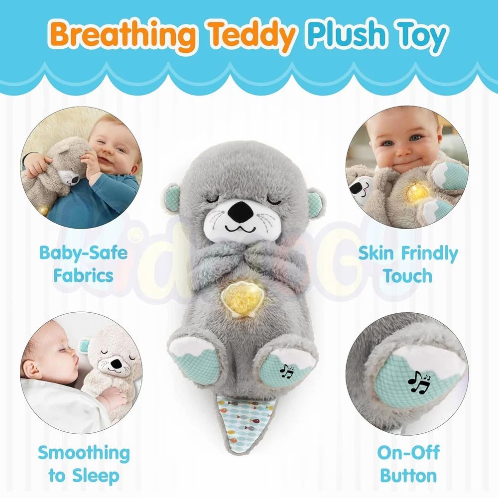 Breathing Relaxation Teddy – Natural Sleep Aid for Babies & Adults