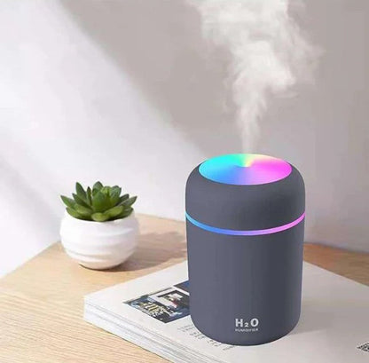 H2O Humidifier – Portable Mini Air Diffuser with LED Night Light