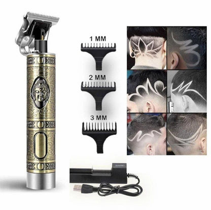 Professional Vintage Hair Trimmer with FREE Microfiber Cleaning Cloth