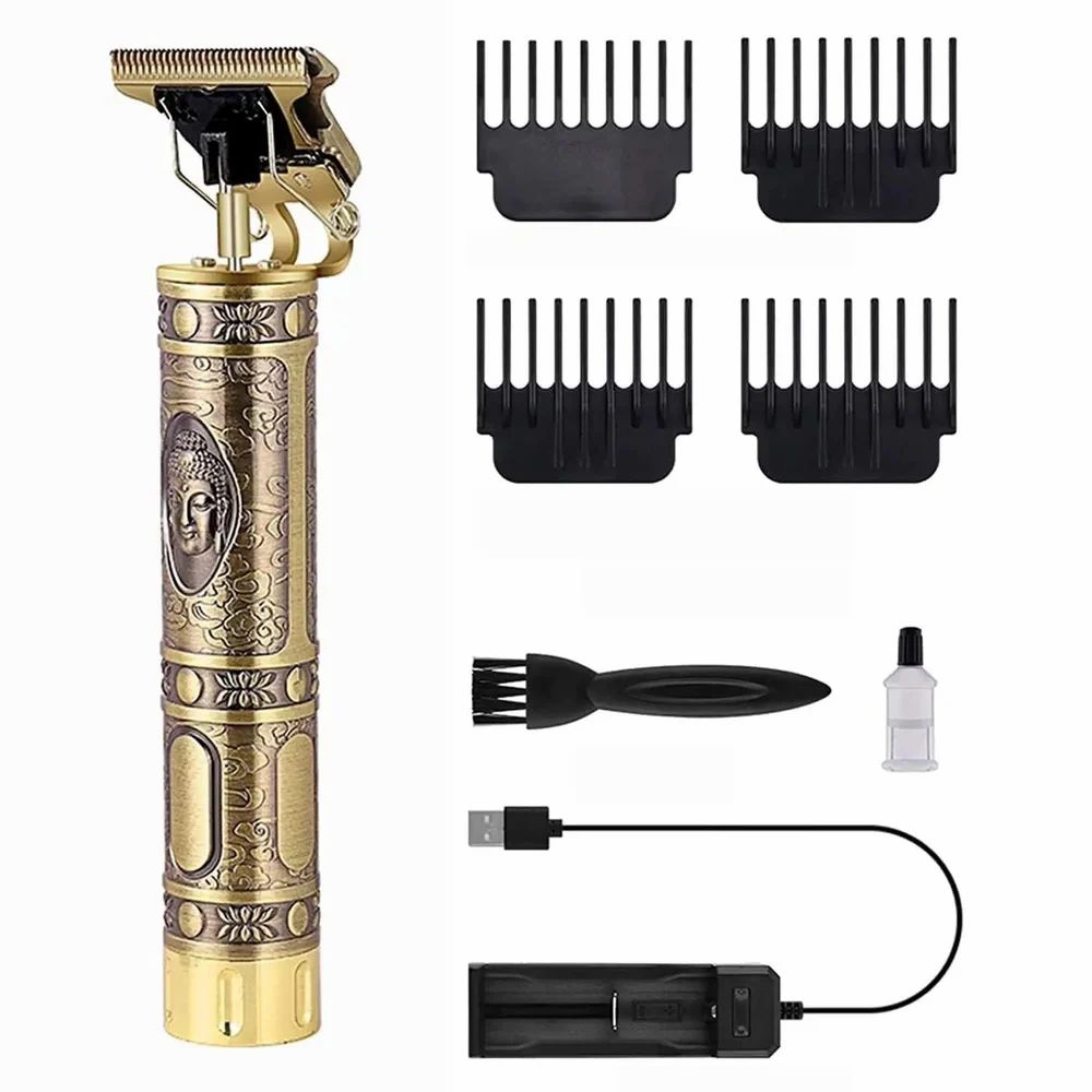 Professional Vintage Hair Trimmer with FREE Microfiber Cleaning Cloth
