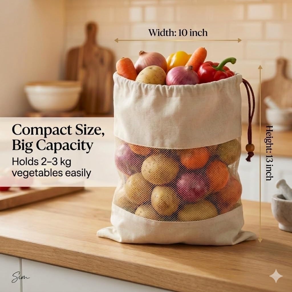 FreshNest Vegetable Storage Bags