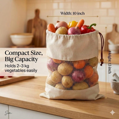 FreshNest Vegetable Storage Bags