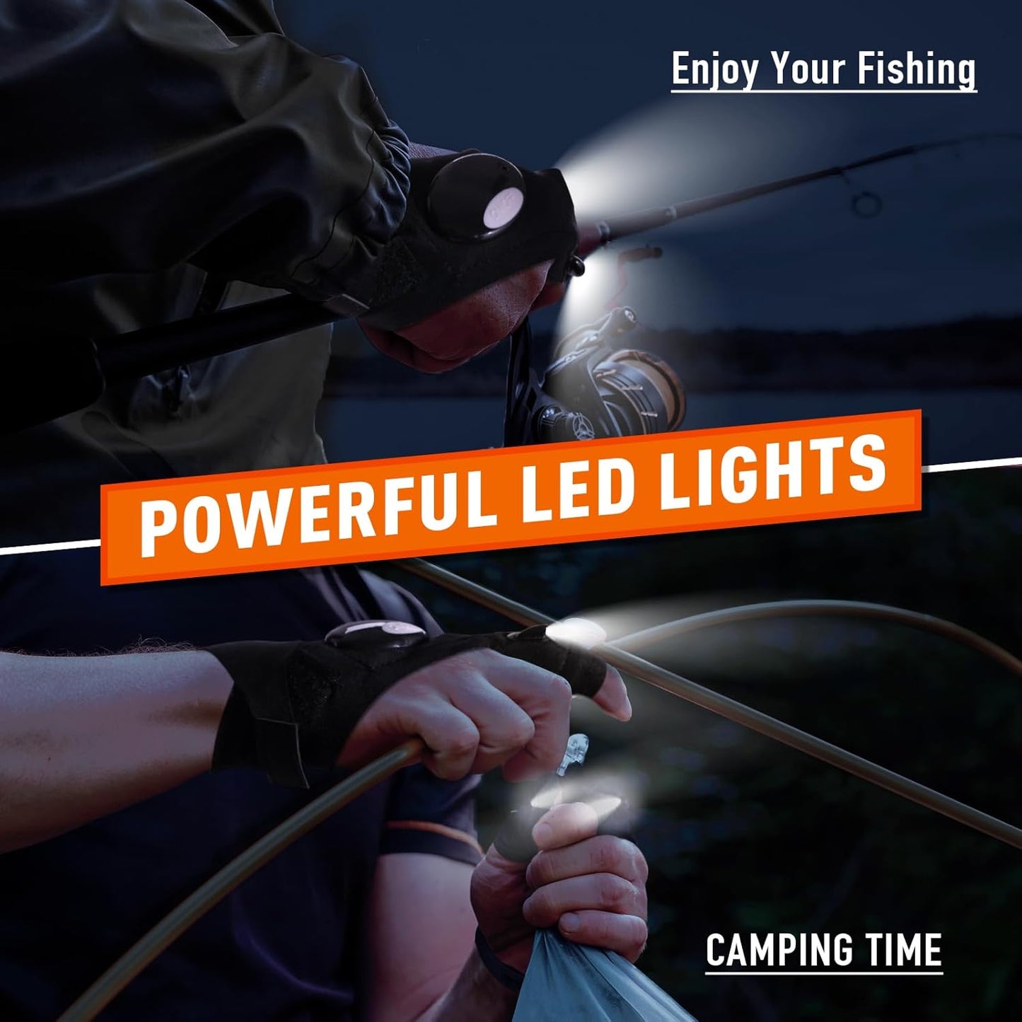 LED Flashlight Gloves