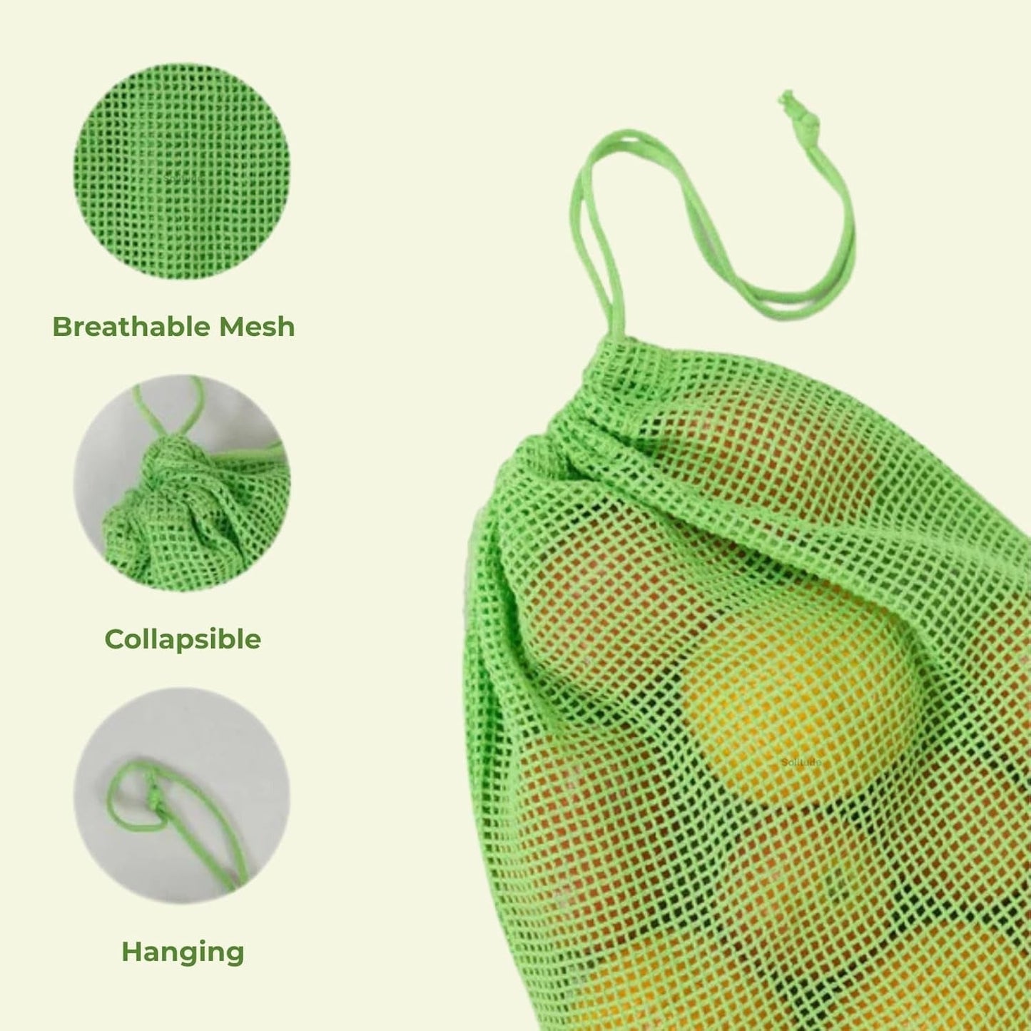 EcoFresh Cotton Vegetable Bags