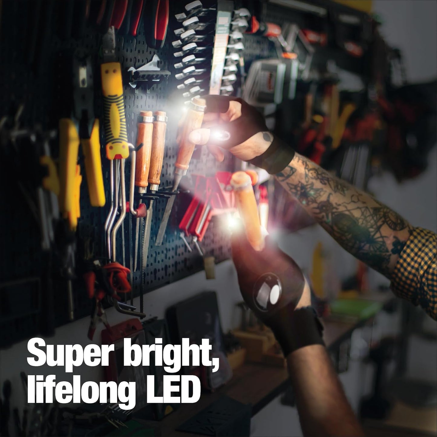 LED Flashlight Gloves