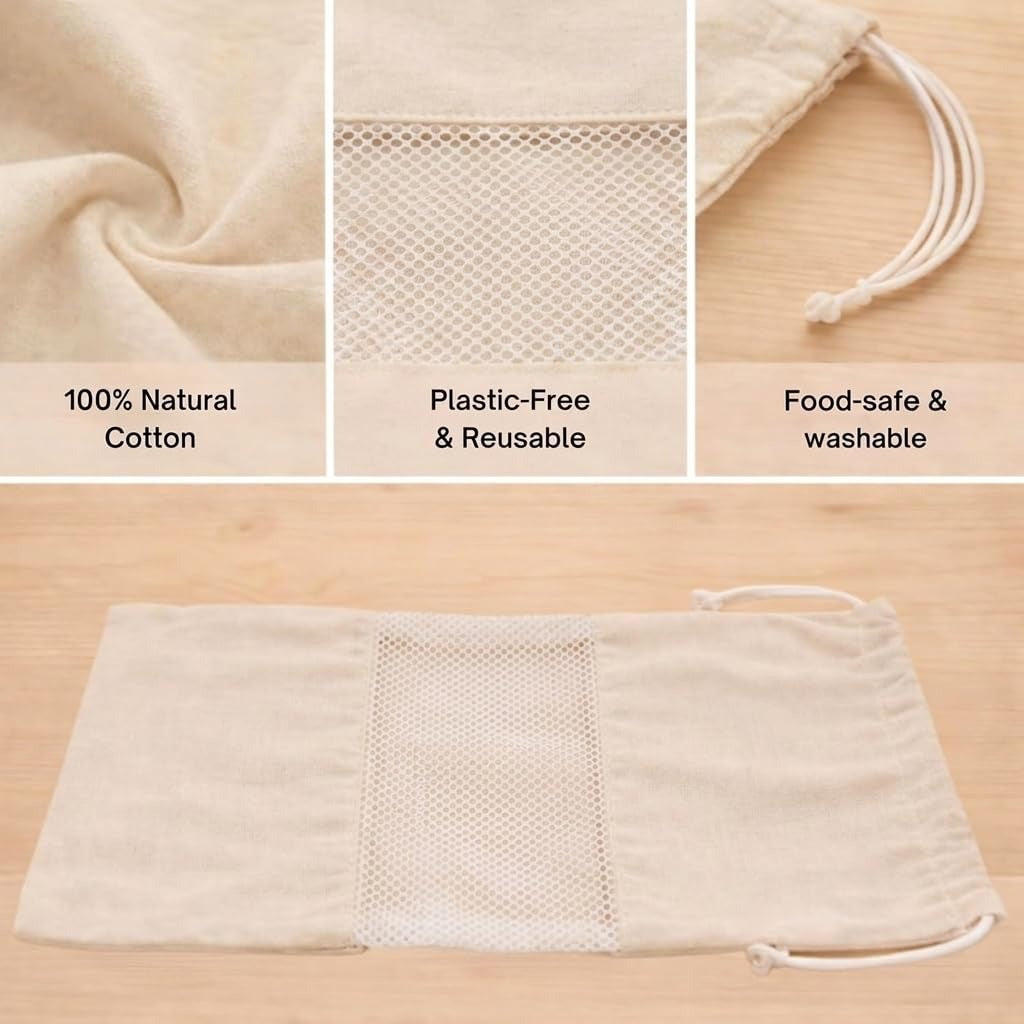 FreshNest Vegetable Storage Bags