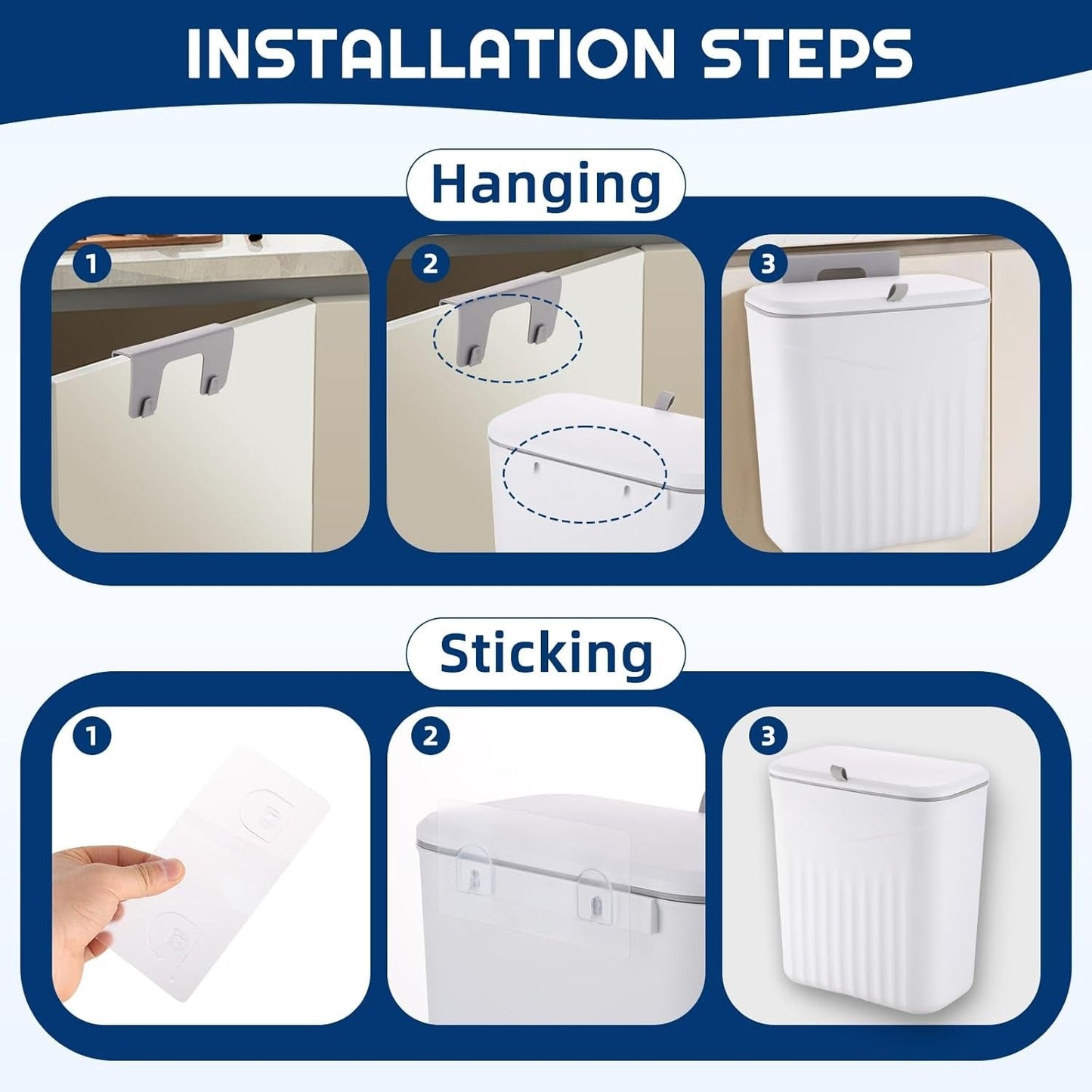 Smart Hanging Kitchen Counter Bin
