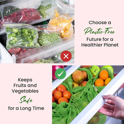 EcoFresh Cotton Vegetable Bags