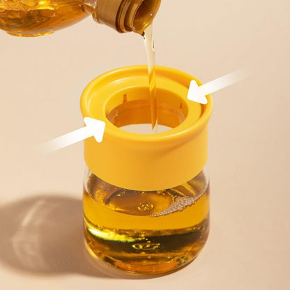 Cute Duck Design Oil Dispenser with Silicone Brush