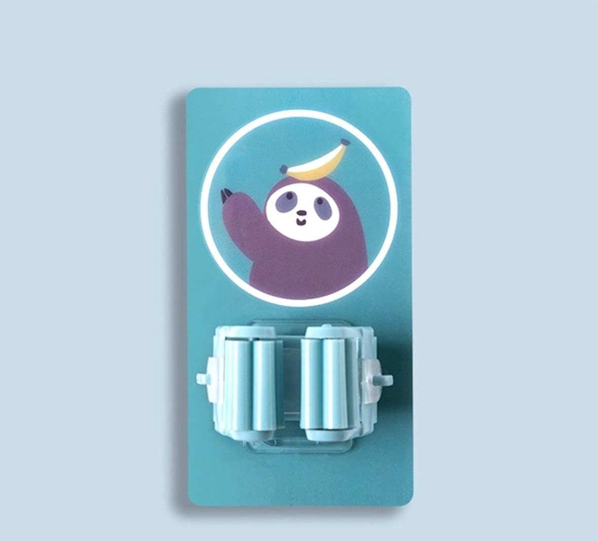 Cute Self-Adhesive Mop & Broom Holder (Pack of 2)