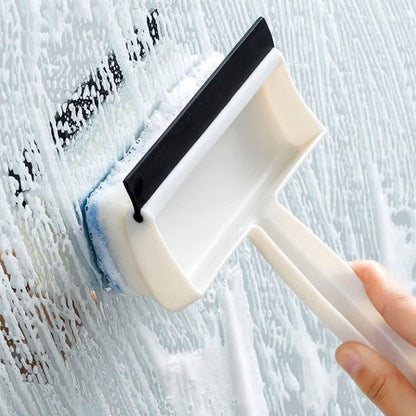 2-in-1 Glass Wiper & Brush