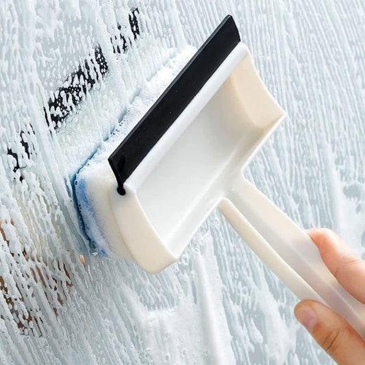 2-in-1 Glass Wiper & Brush