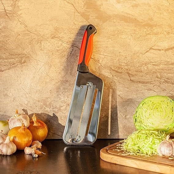Stainless Steel 2-In-1 Blade Vegetable Shredder