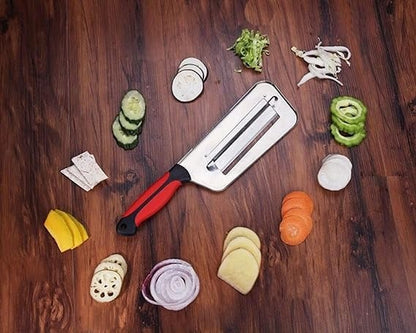 Stainless Steel 2-In-1 Blade Vegetable Shredder