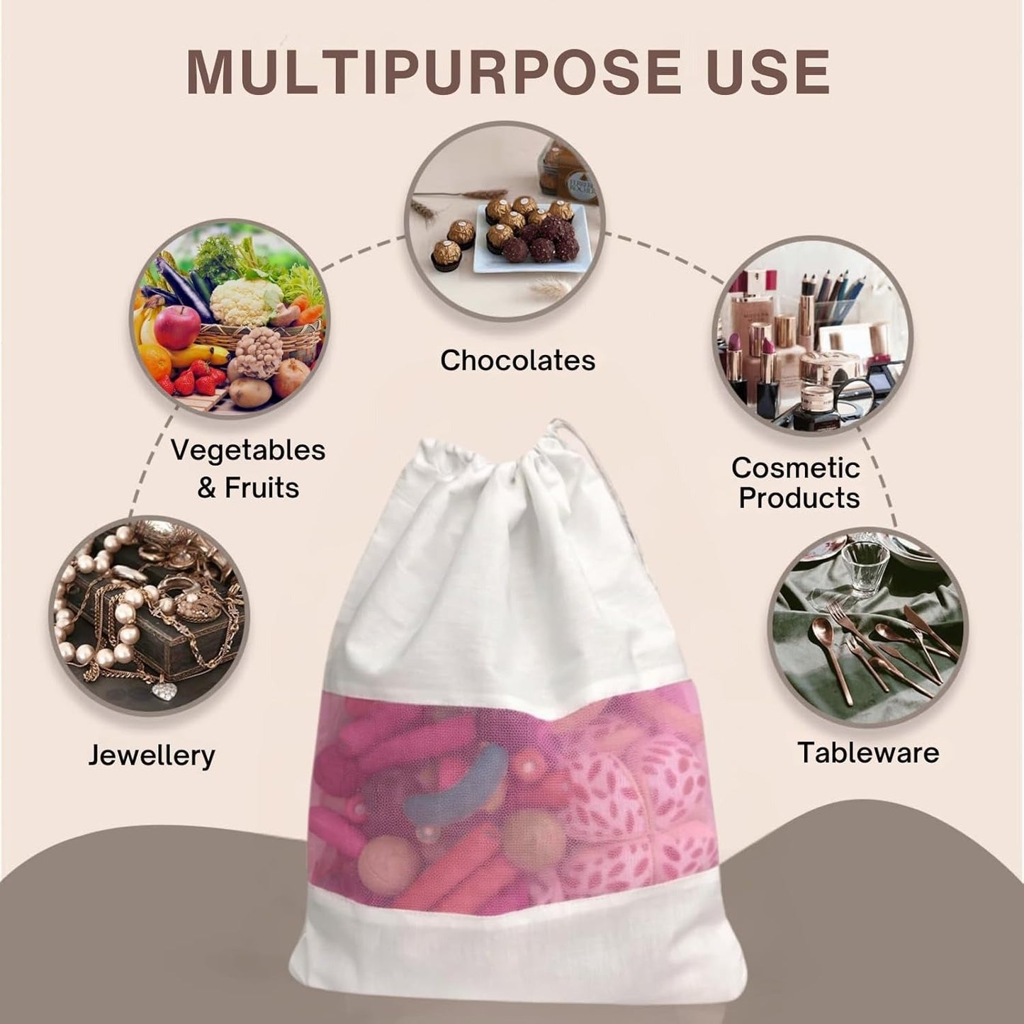 FreshNest Vegetable Storage Bags