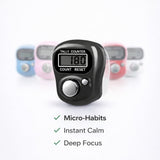 Digital Finger Jaap Counter with Adjustable Strap