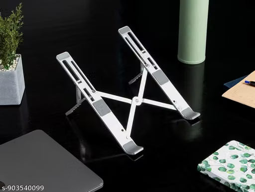6 Angles Adjustable Aluminum Ergonomic Foldable Portable Tabletop Laptop/Desktop Riser Stand Holder