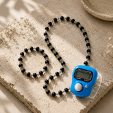 Karungali Devotional Kit (Karungali Mala + Karungali Bracelet + Japa Counter)