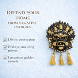 Powerful Kirtimukh Wall Hanging | Krunagali Bacelet Combo
