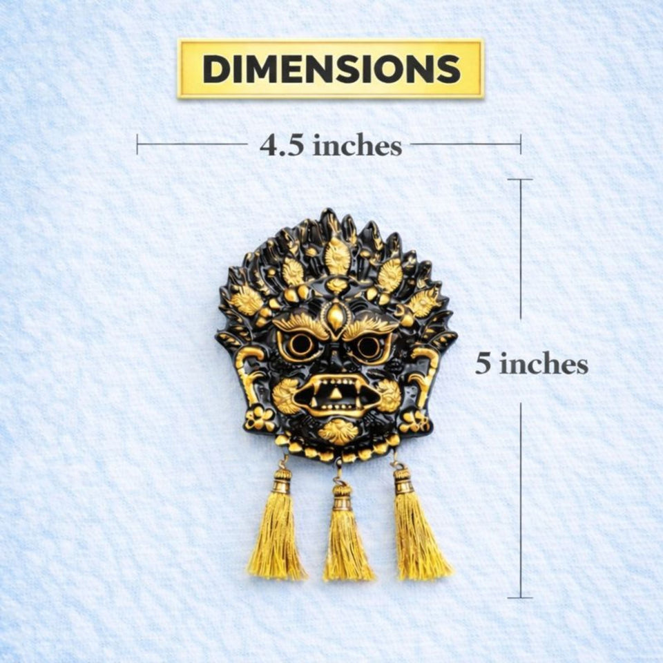 Powerful Kirtimukh Wall Hanging | Krunagali Bacelet Combo
